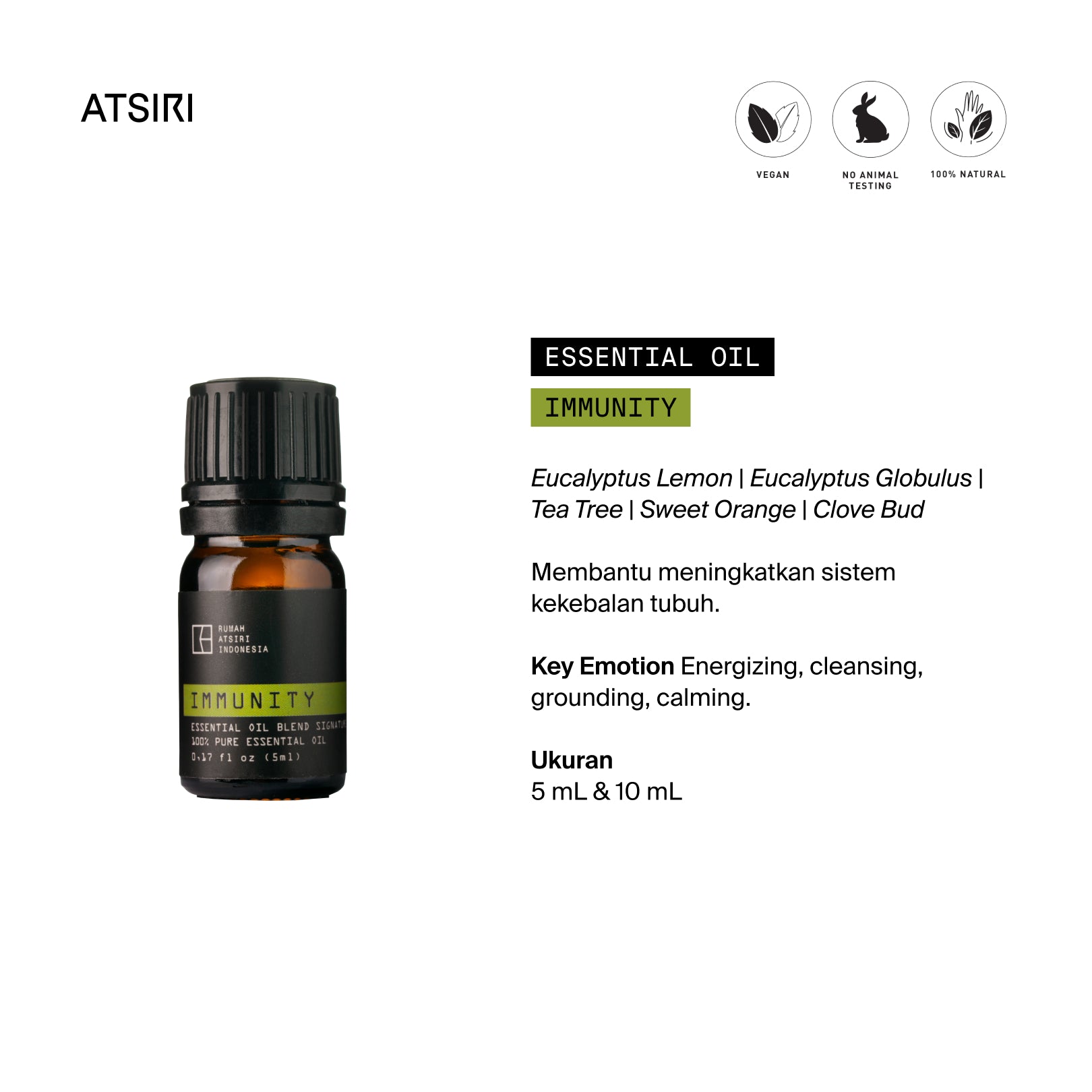 Immunity Essential Oil Signature by Rumah Atsiri
