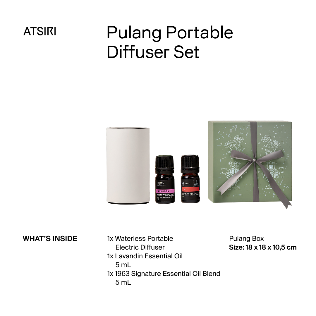 ATSIRI Pulang Portable Diffuser Gift Set