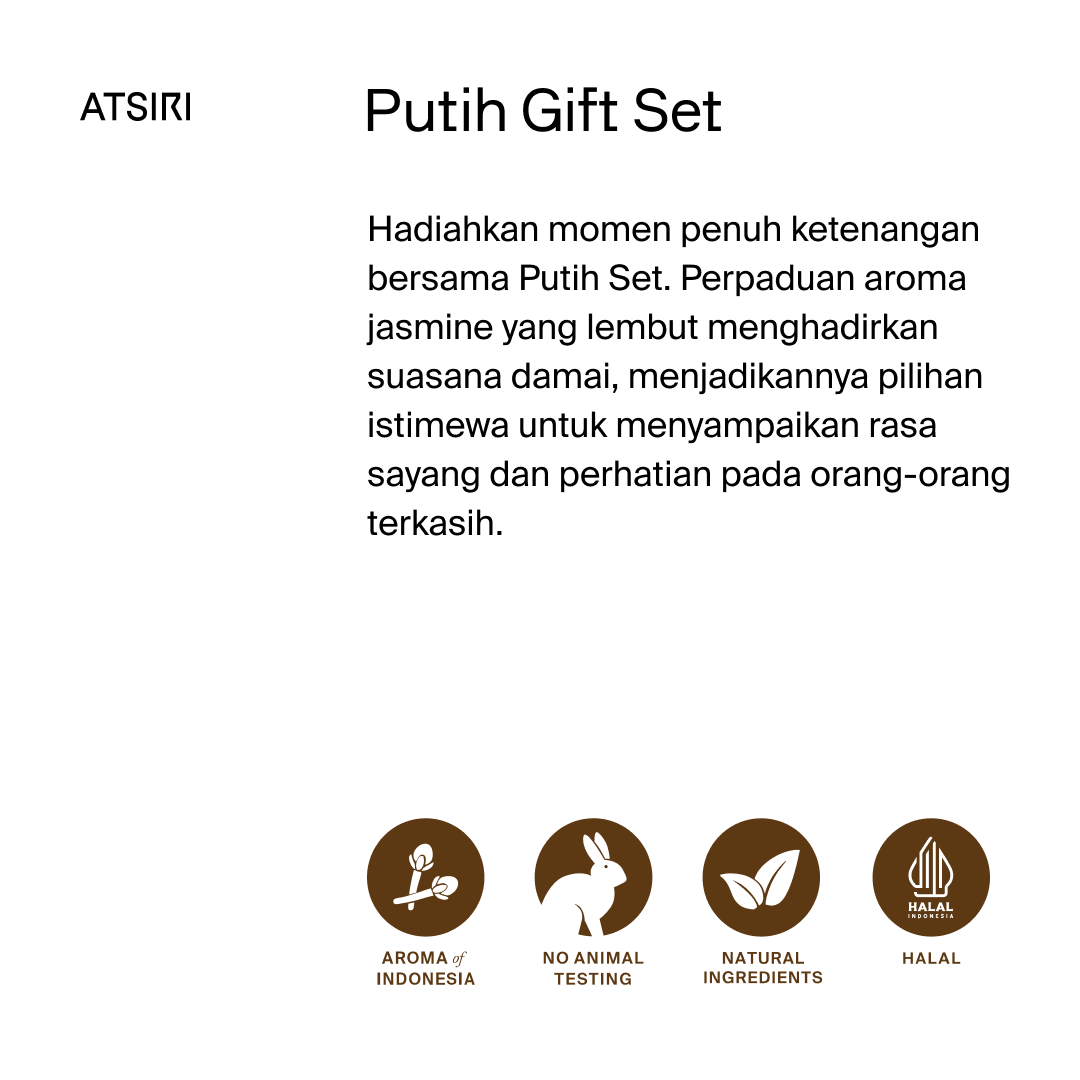 ATSIRI Putih Gift Set Paket Hadiah