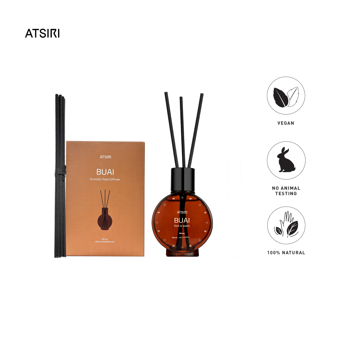 Buai Reed Diffuser by Rumah Atsiri