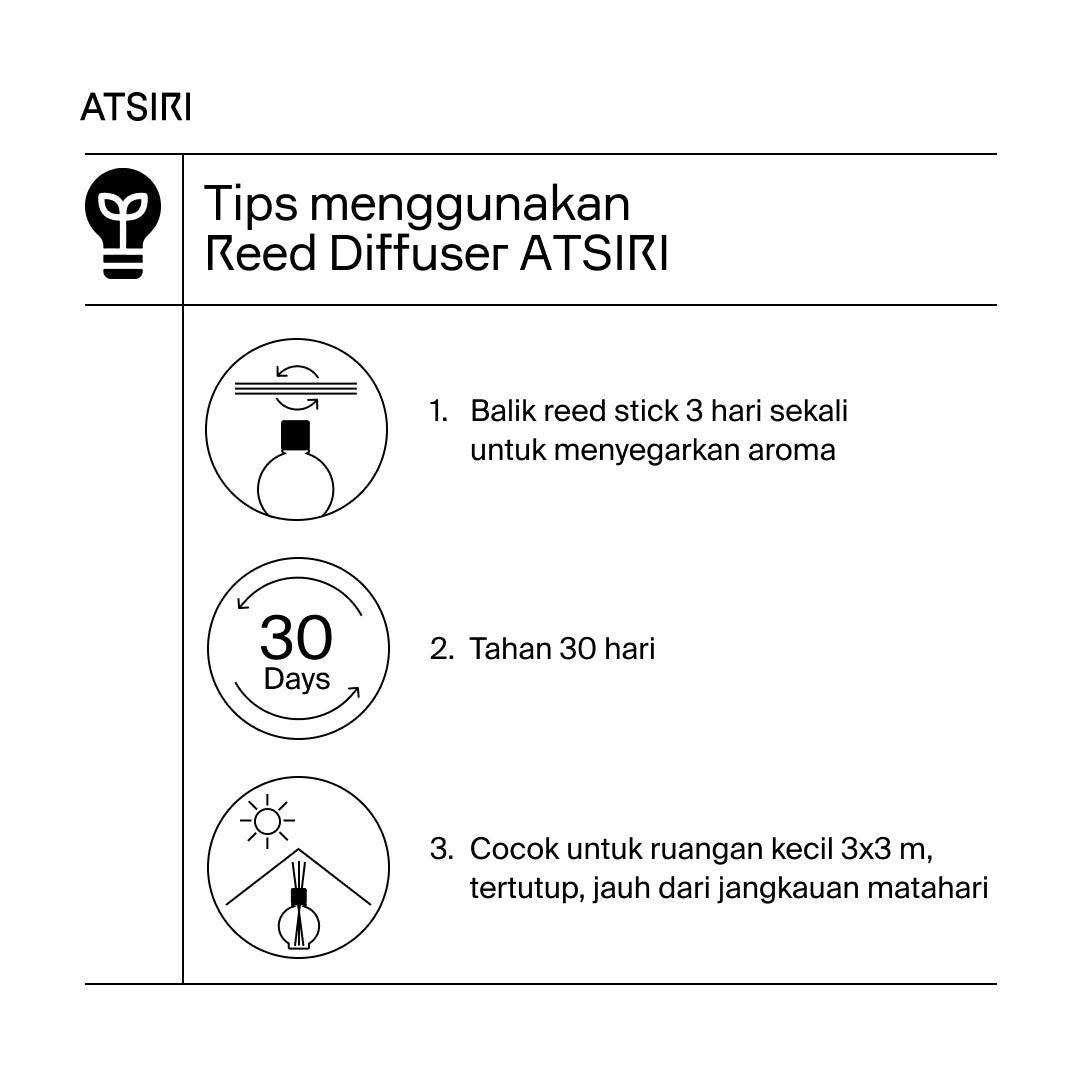 Rayu Reed Diffuser by Rumah Atsiri