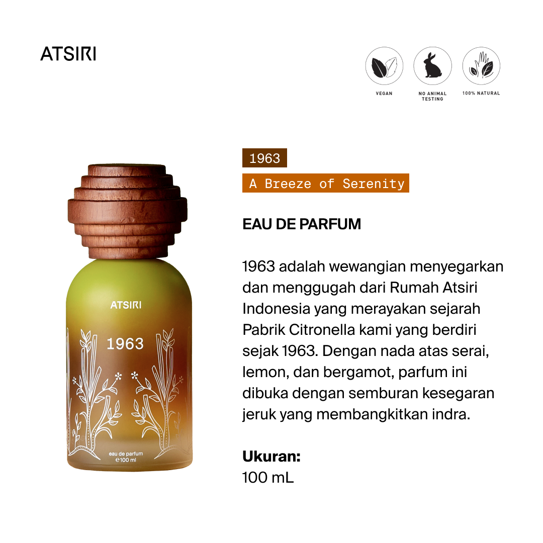 1963 Eau de Parfum by Rumah Atsiri