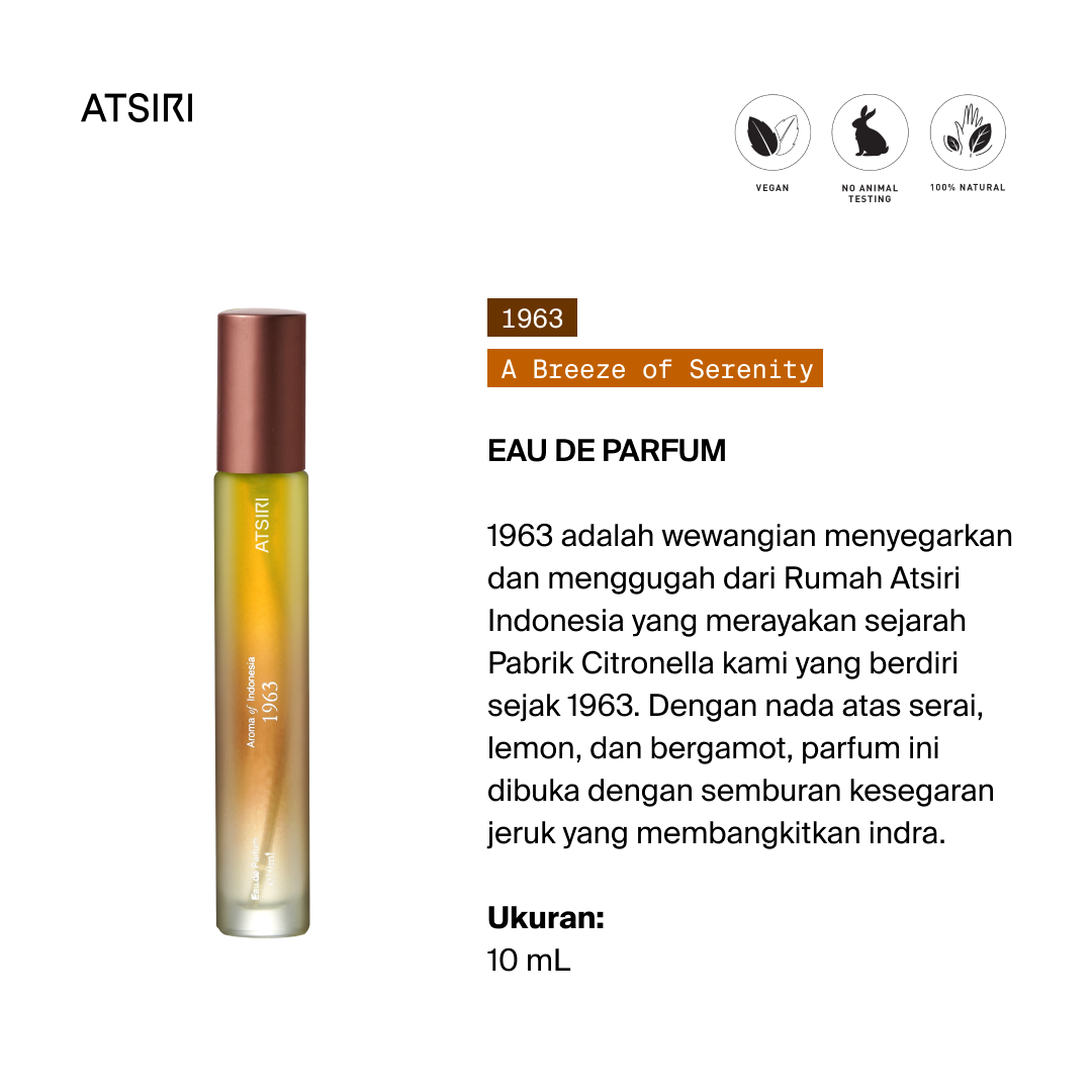 1963 Eau de Parfum oleh Rumah Atsiri