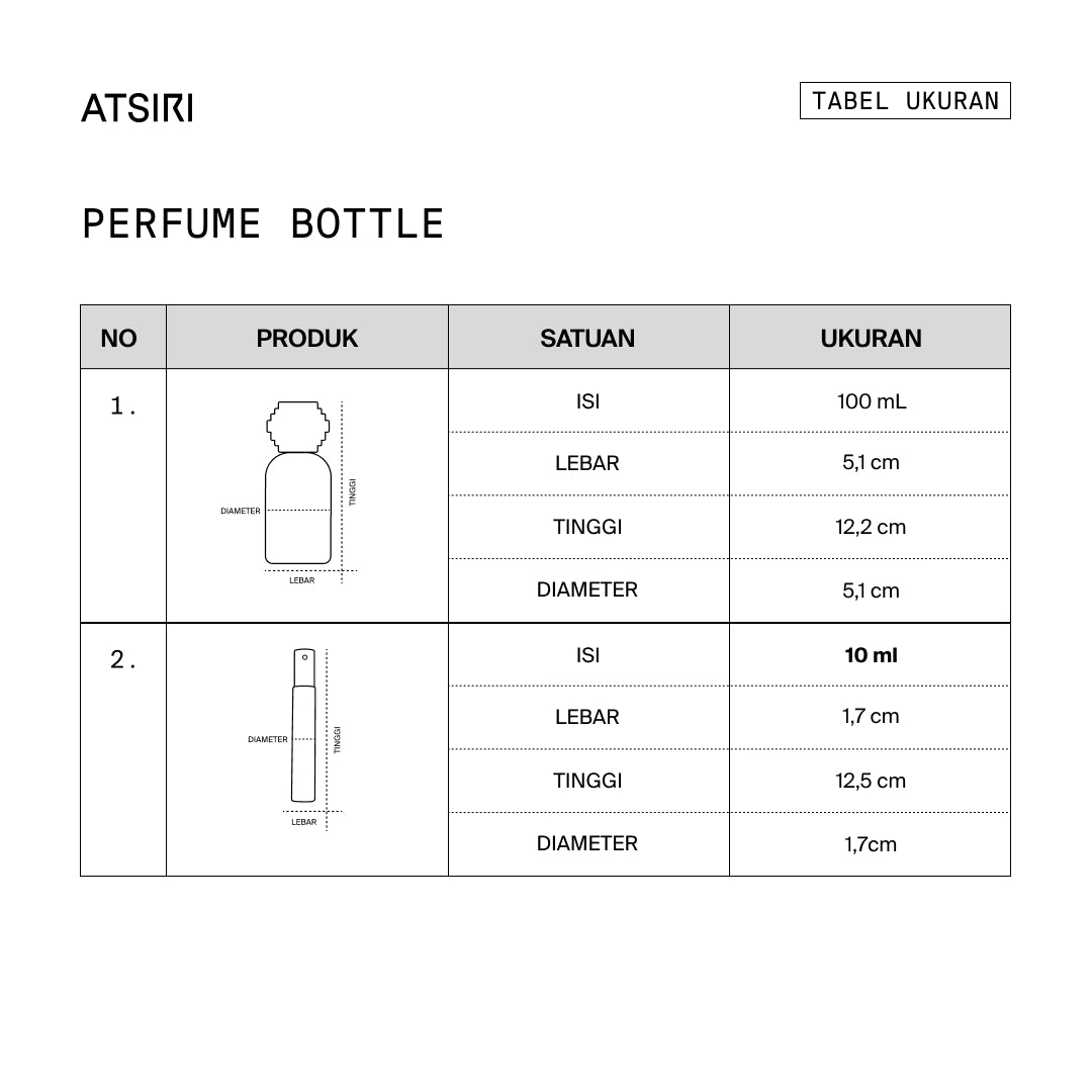 Tuberose Eau de Parfum Kembang Setaman by Atsiri Jawa