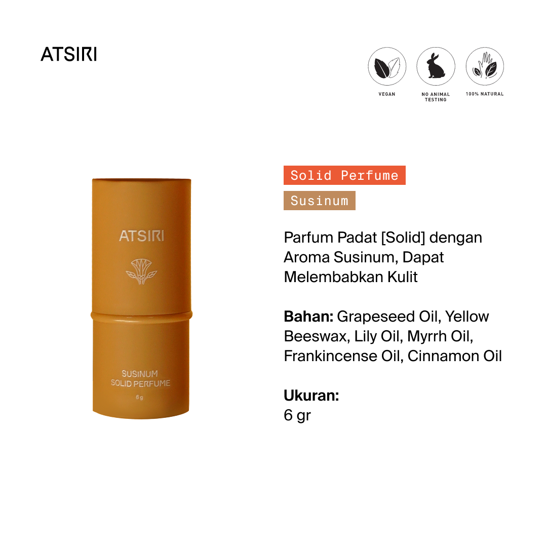 Susinum Solid Perfume by Rumah Atsiri
