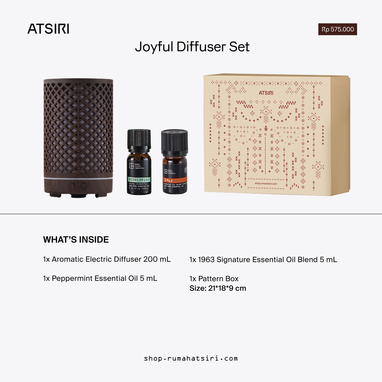 ATSIRI Joyful Diffuser Set