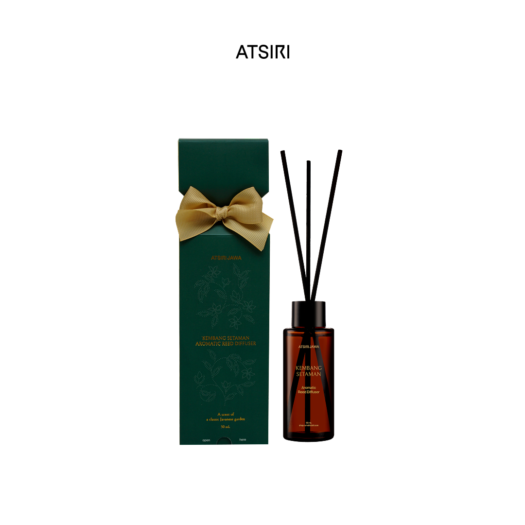 Rumah Atsiri Kembang Setaman Reed Diffuser Holiday Package