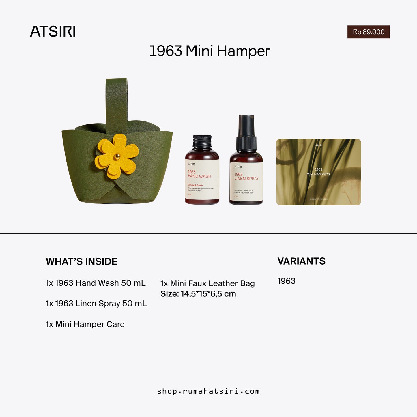 Mini Hamper Gift Set By Rumah Atsiri Indonesia