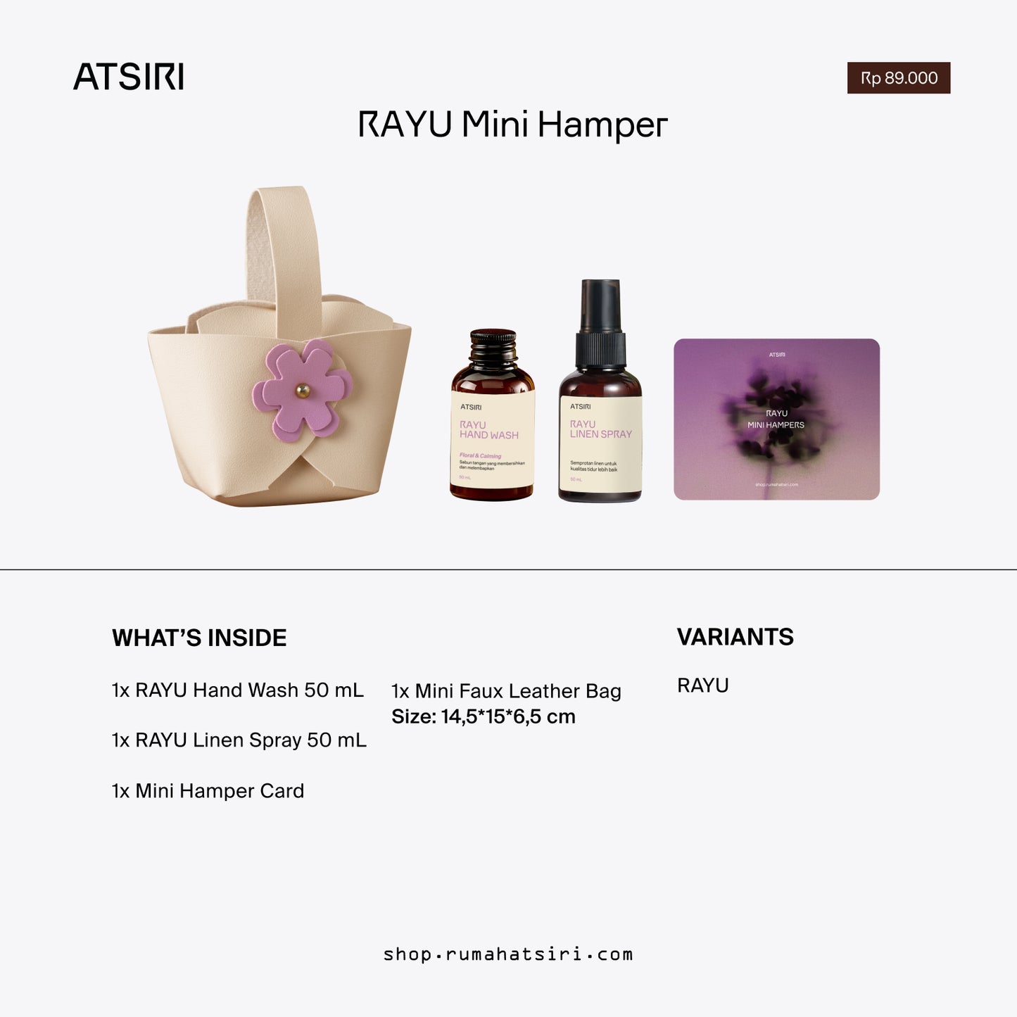 Mini Hamper Gift Set By Rumah Atsiri Indonesia