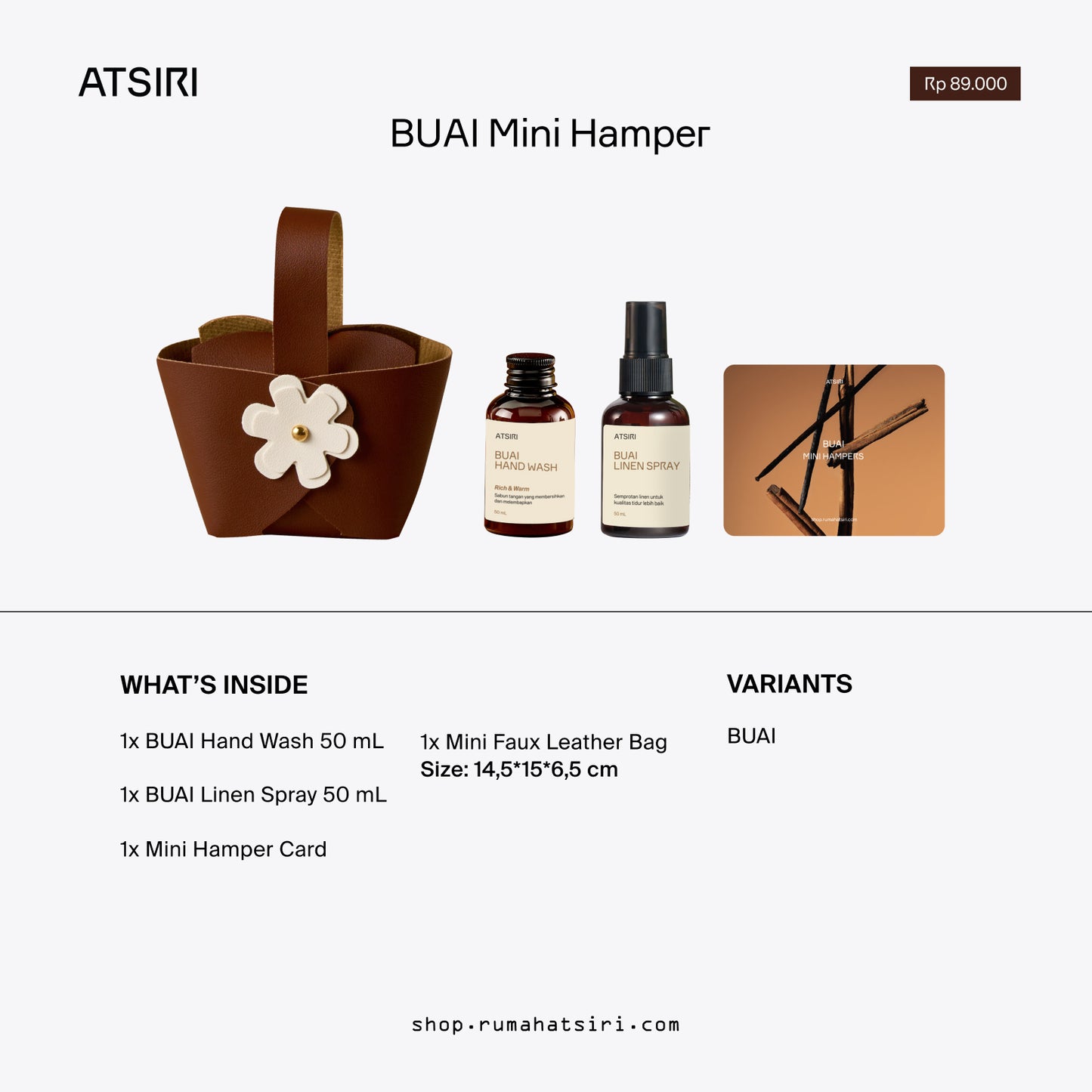 Mini Hamper Gift Set By Rumah Atsiri Indonesia