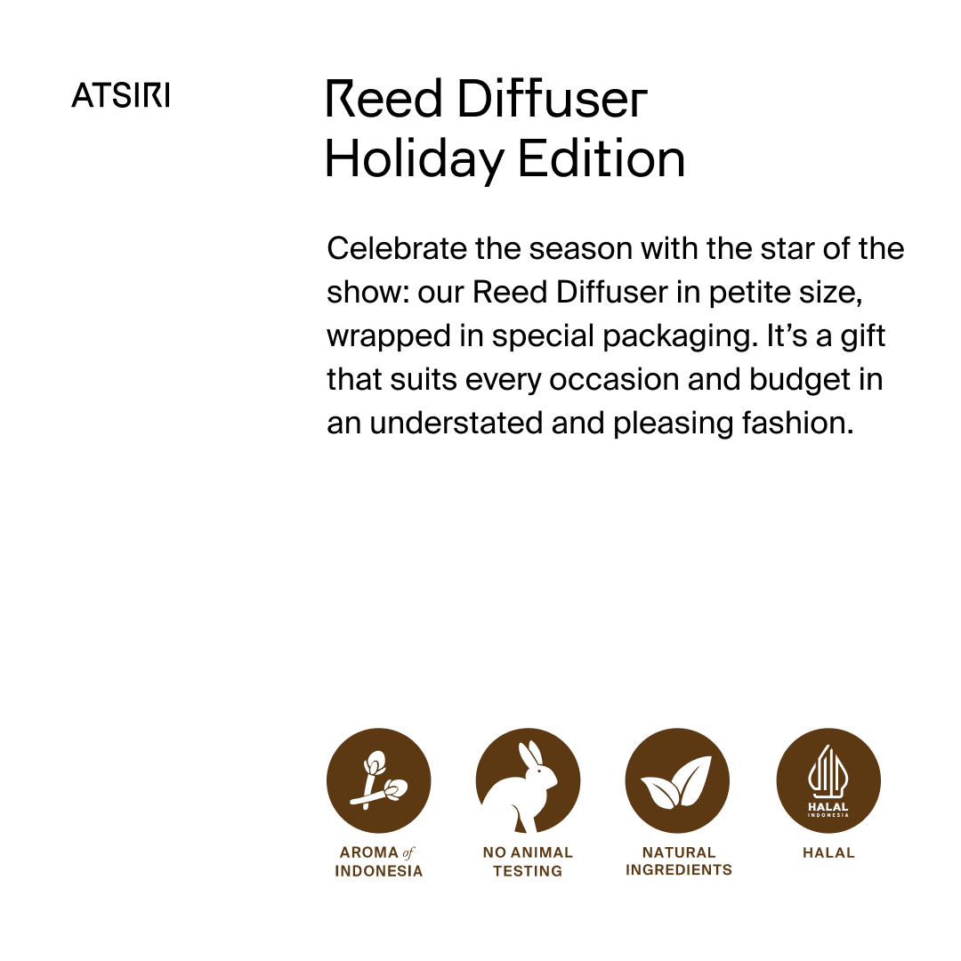 Paket Liburan Reed Diffuser oleh Rumah Atsiri
