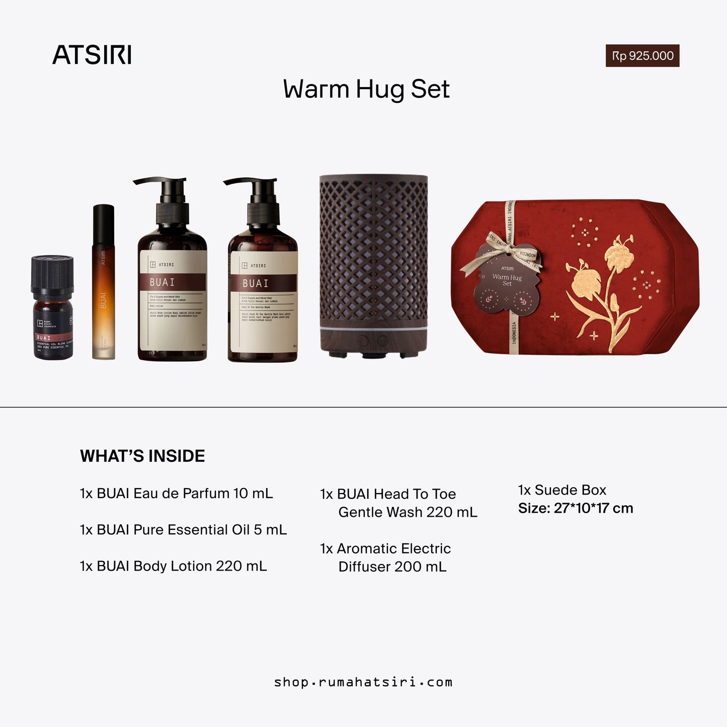 Warm Hug Gift Set Atsiri