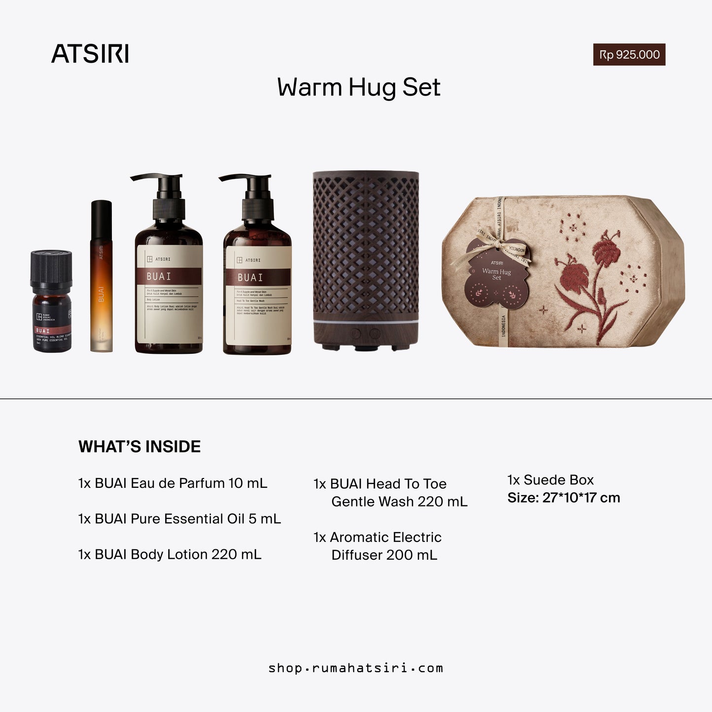 Warm Hug Gift Set Atsiri