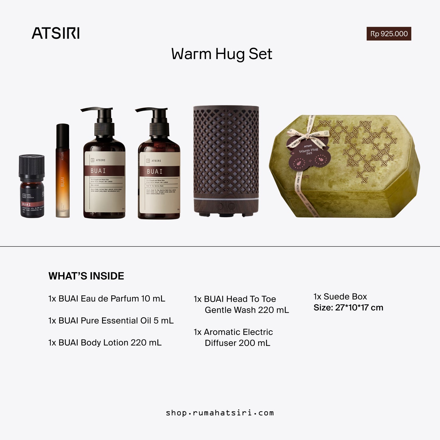 Warm Hug Gift Set Atsiri