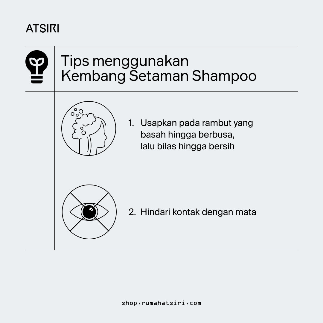Tuberose Kembang Setaman Shampoo by Atsiri Jawa
