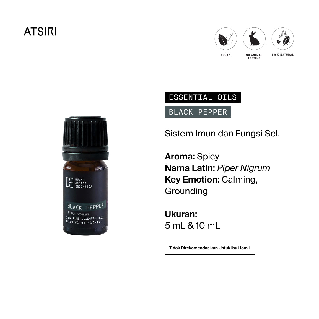 Black Pepper Essential Oil by Rumah Atsiri