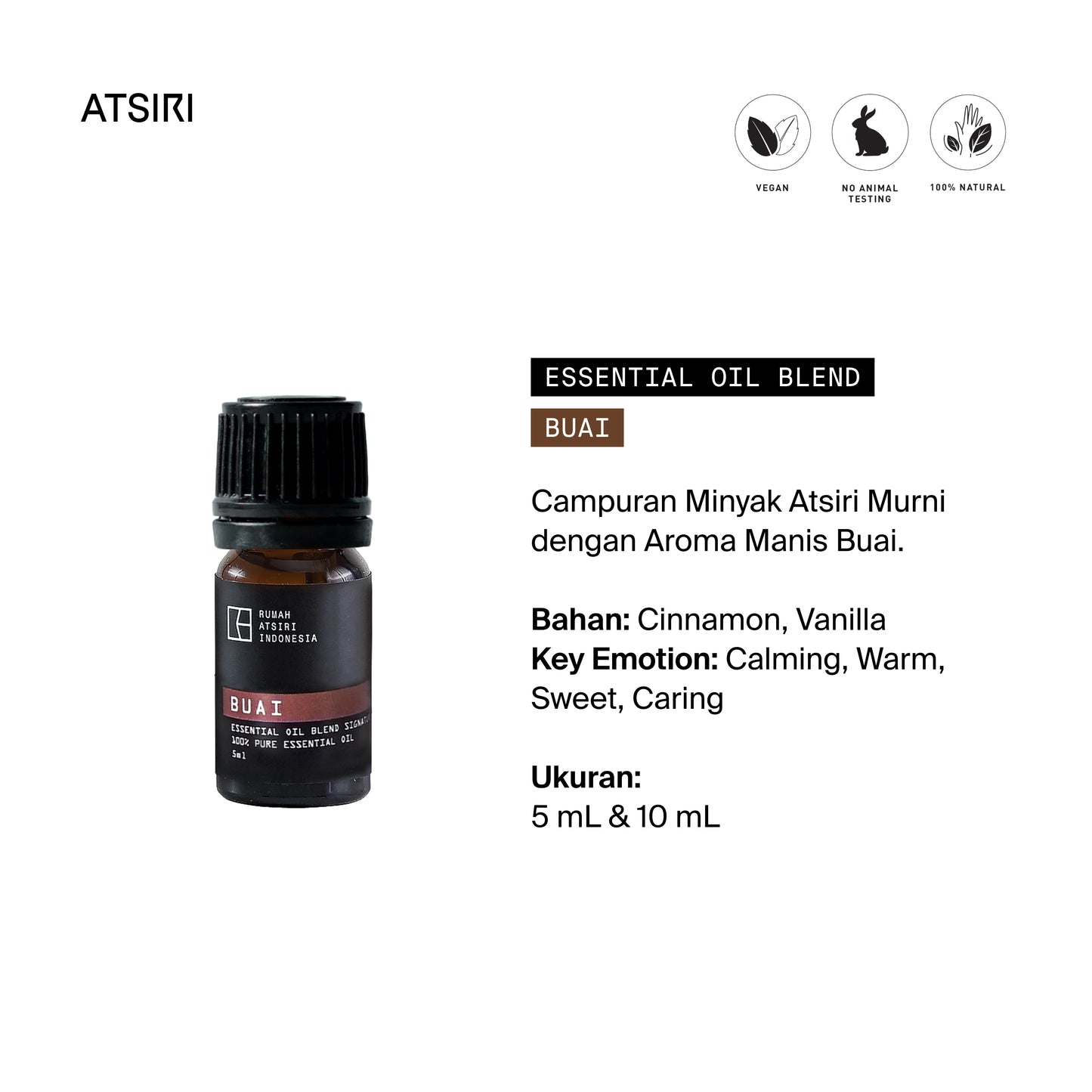 Buai Signature Essential Oil Blend by Rumah Atsiri