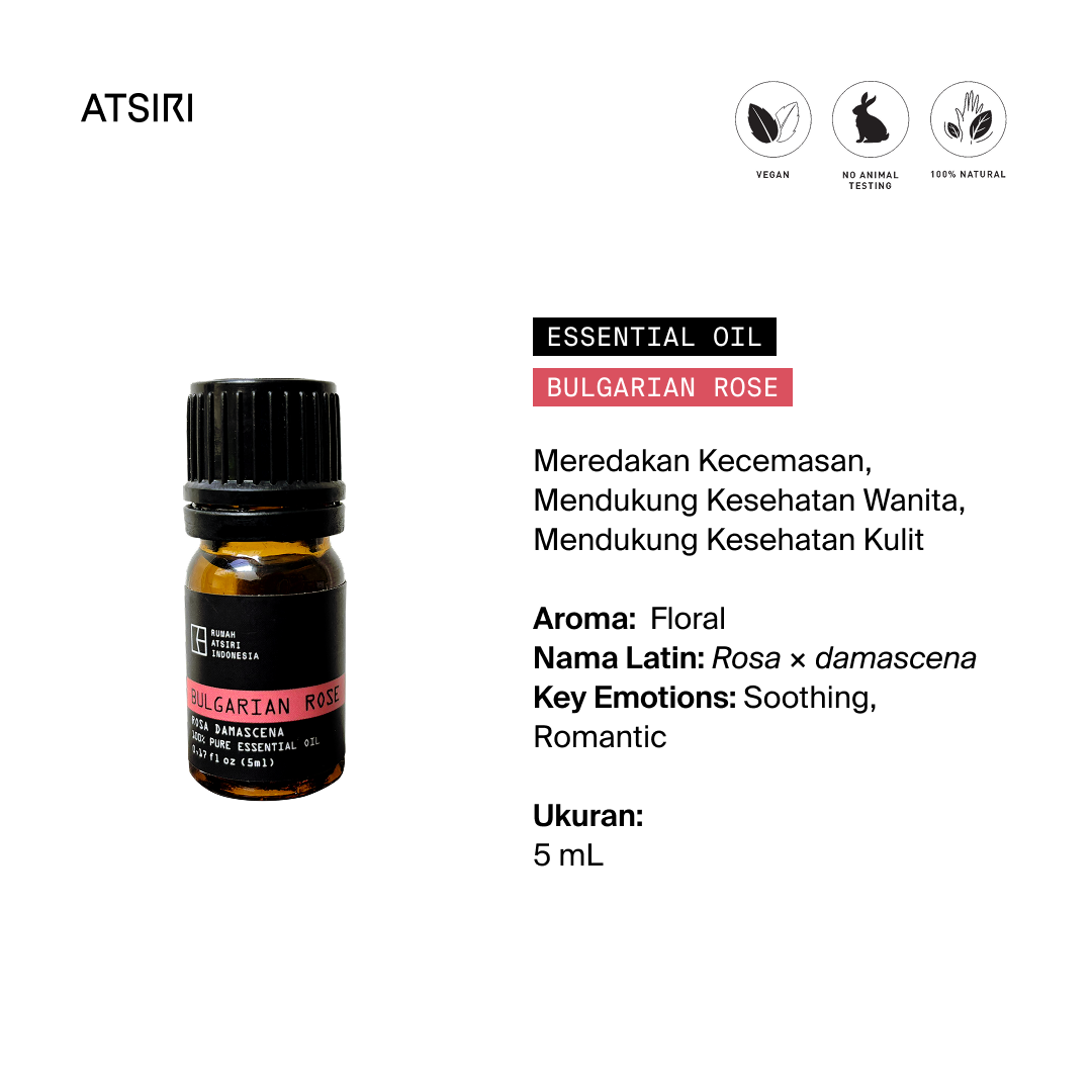 Bulgarian Rose Essential Oil by Rumah Atsiri