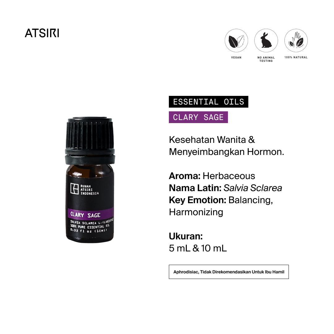 Minyak Atsiri Clary Sage dari Rumah Atsiri