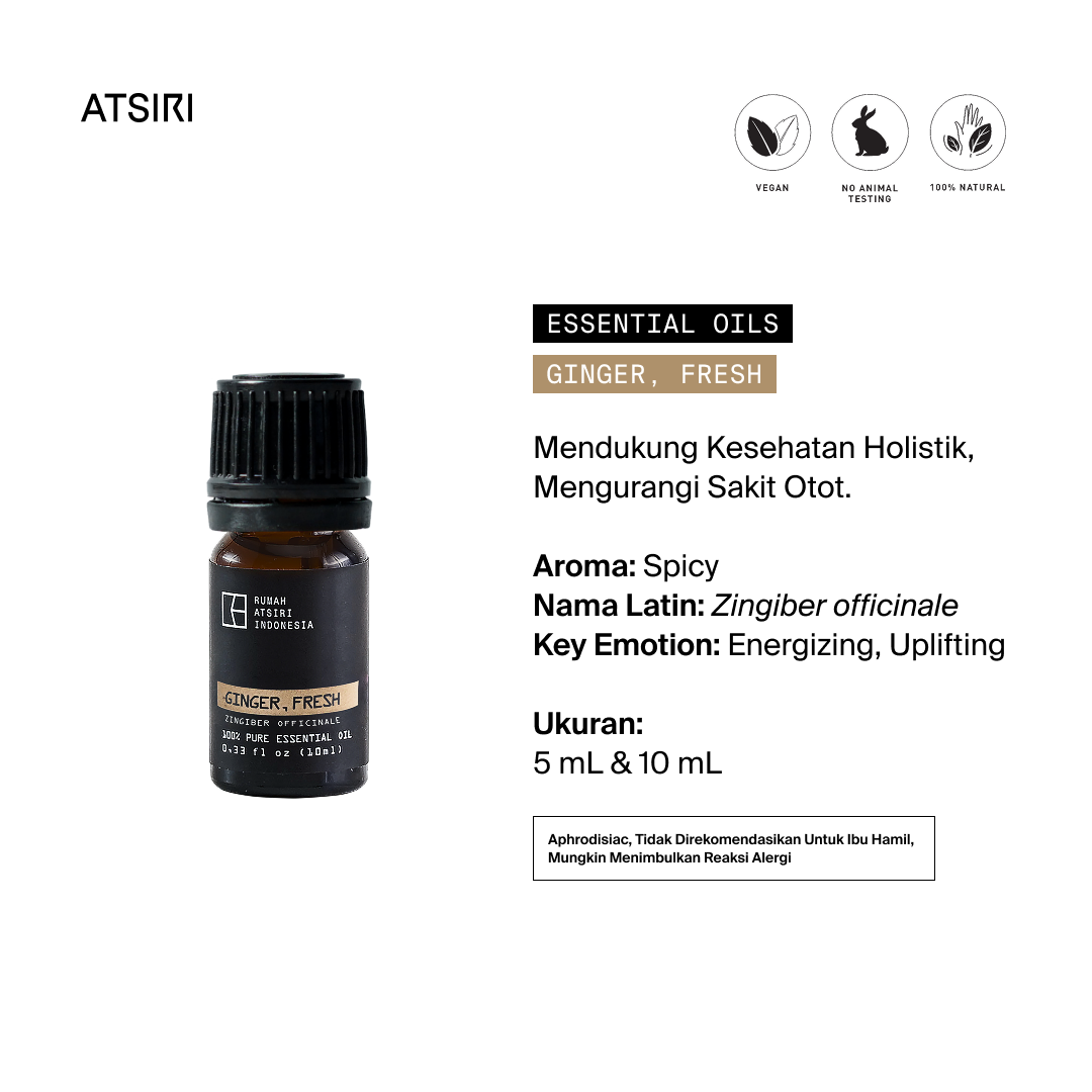 Ginger Fresh Essential Oil by Rumah Atsiri