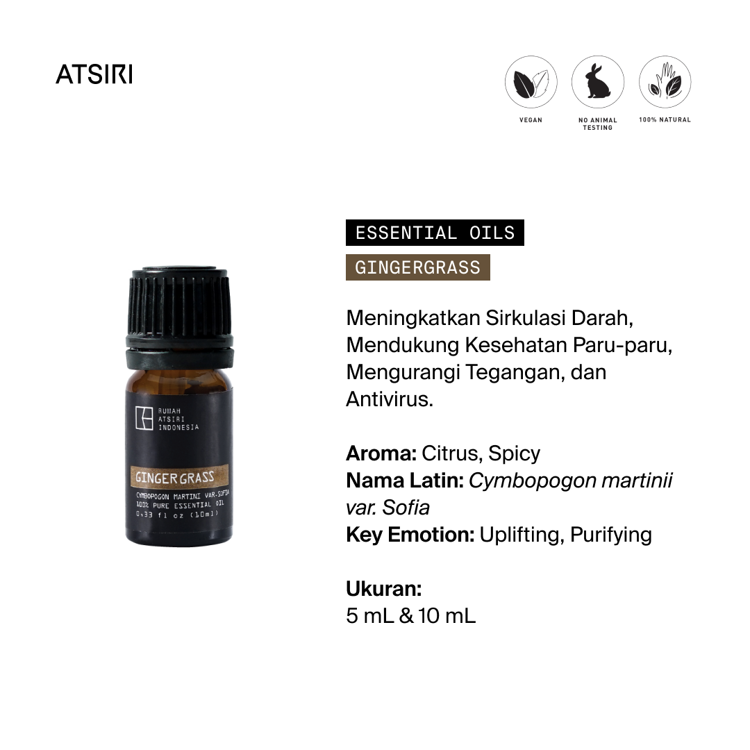 Minyak Atsiri Rumput Jahe oleh Rumah Atsiri