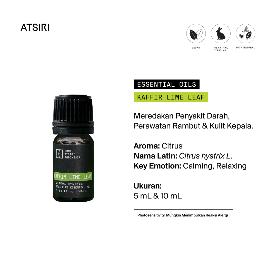 Kaffir Lime Leaf Essential Oil by Rumah Atsiri