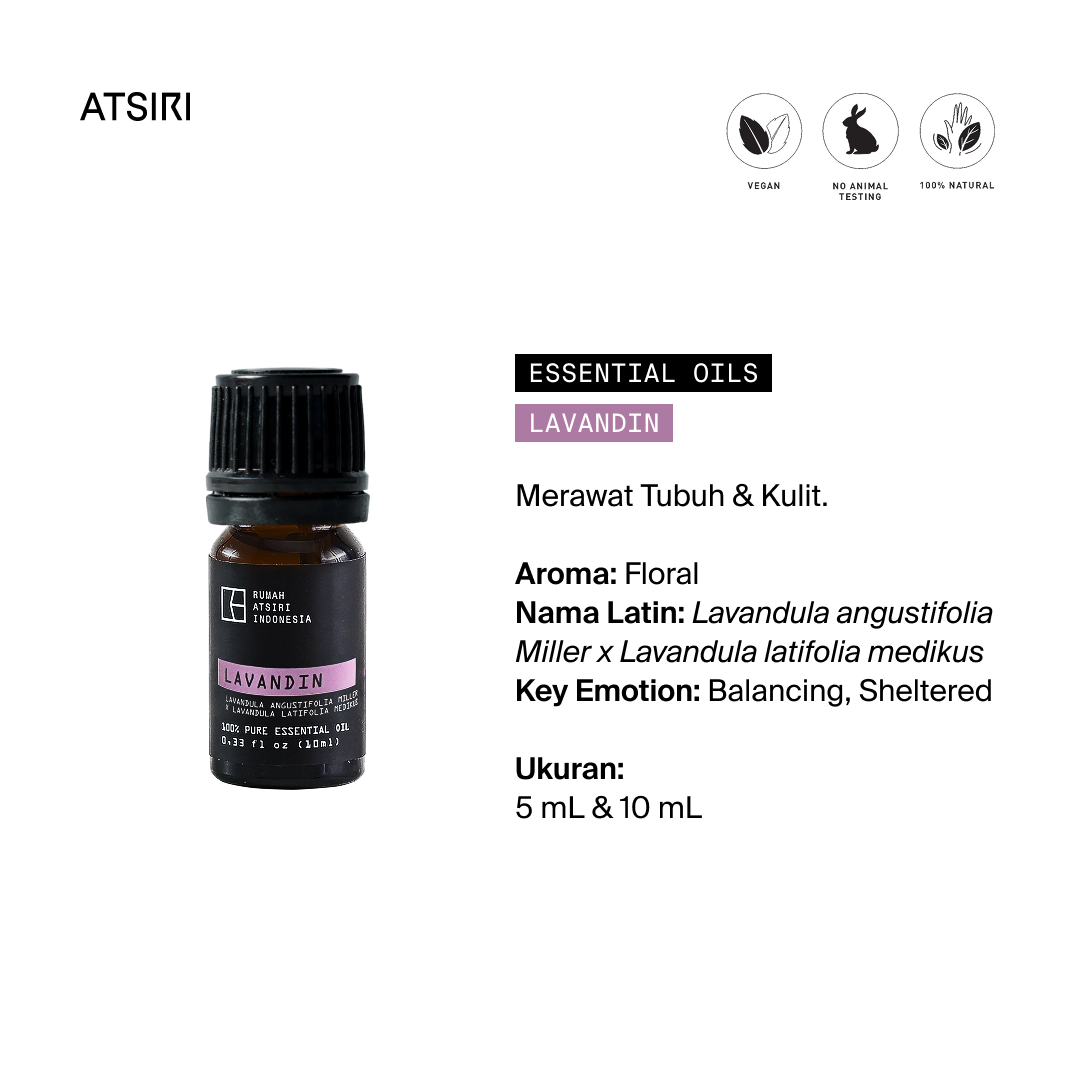 Lavandin Essential Oil by Rumah Atsiri