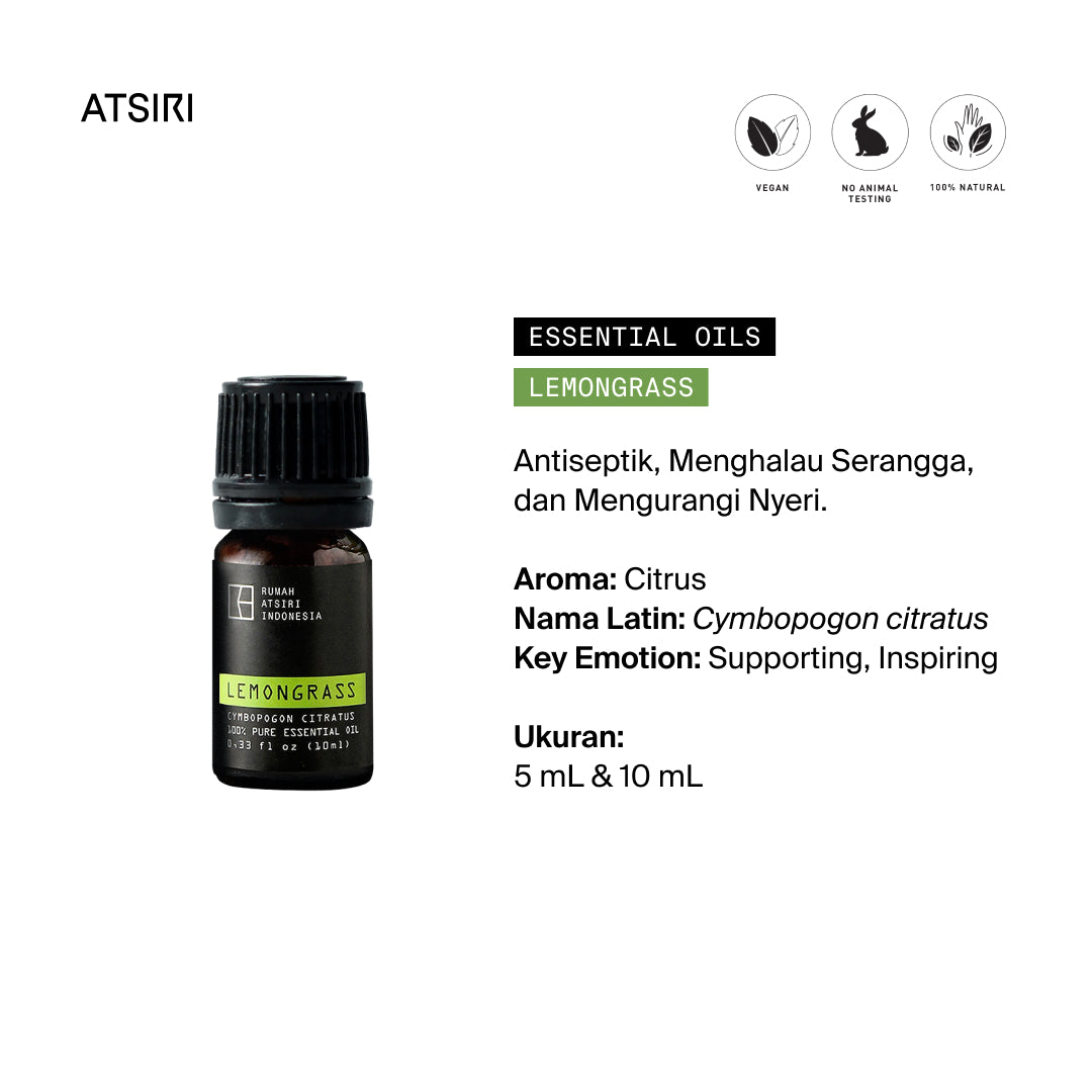 Lemongrass Essential Oil by Rumah Atsiri