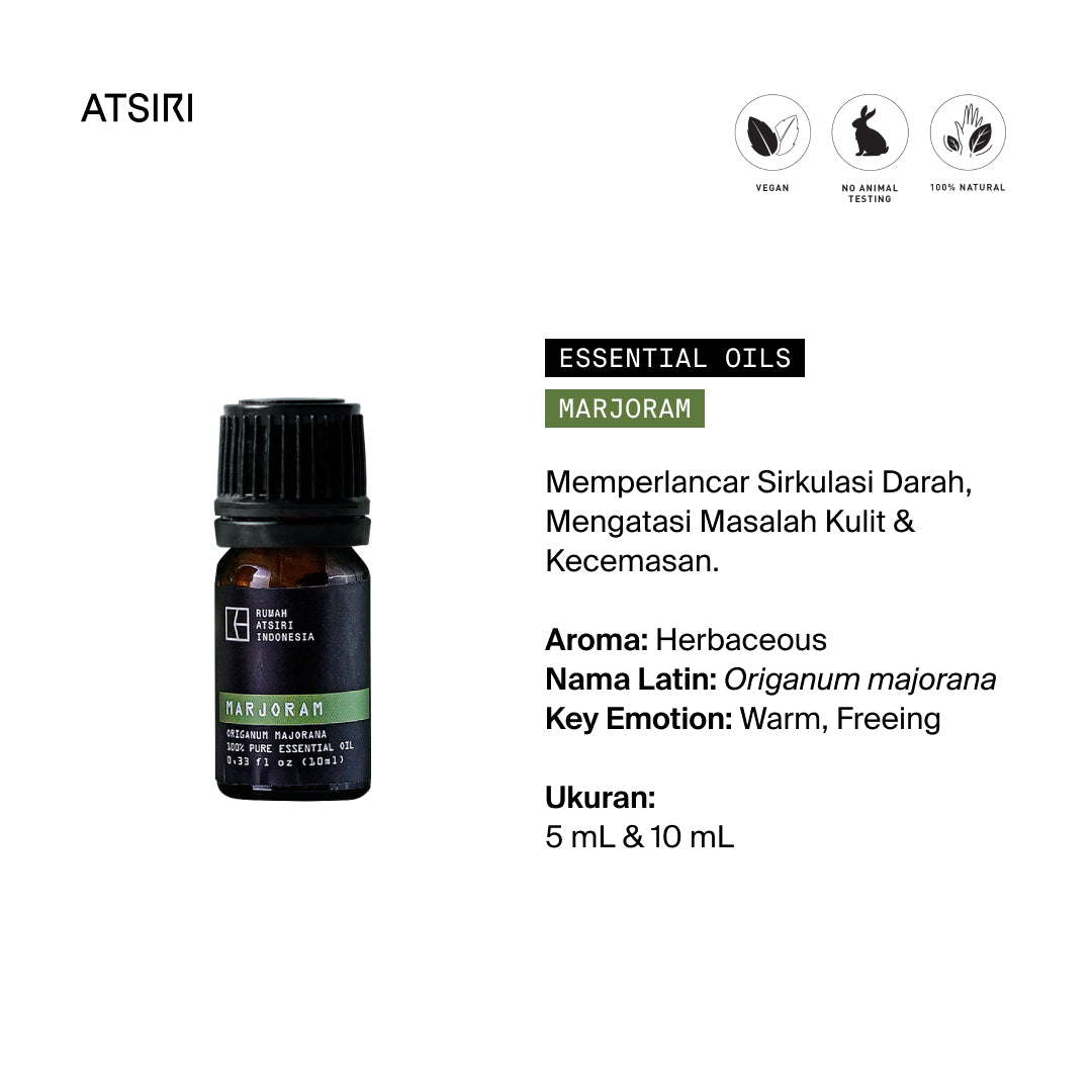 Marjoram Essential Oil by Rumah Atsiri