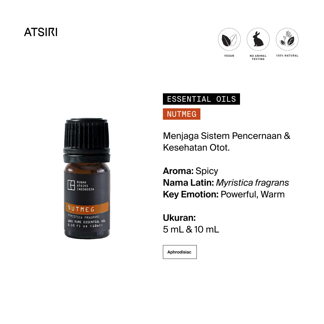 Nutmeg Essential Oil by Rumah Atsiri
