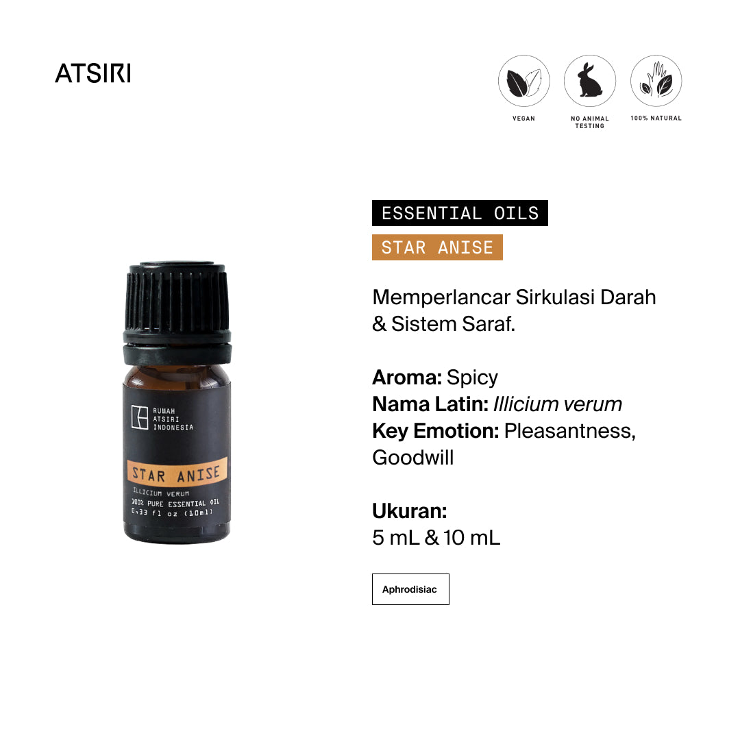 Star Anise Essential Oil by Rumah Atsiri