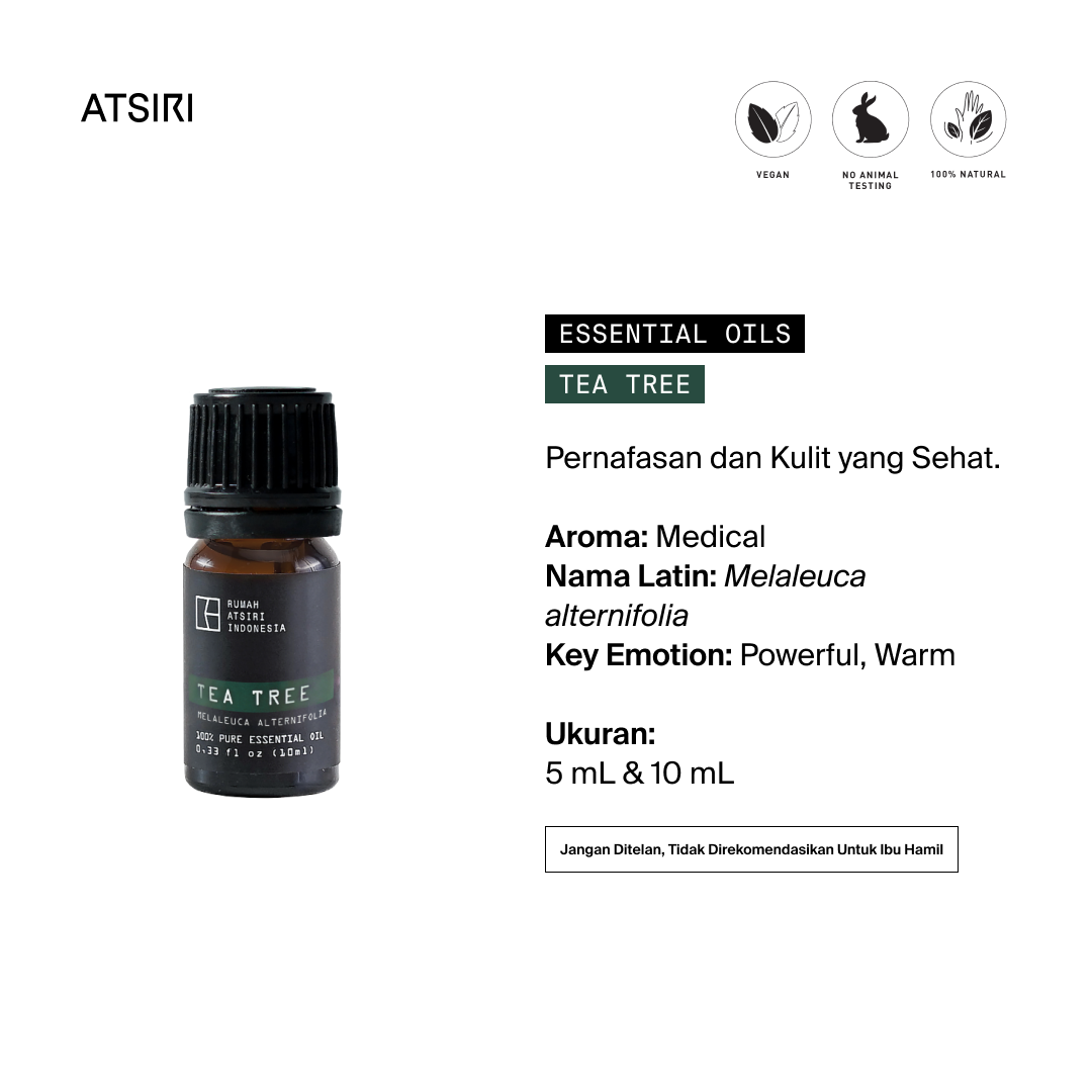 Tea Tree Essential Oil by Rumah Atsiri