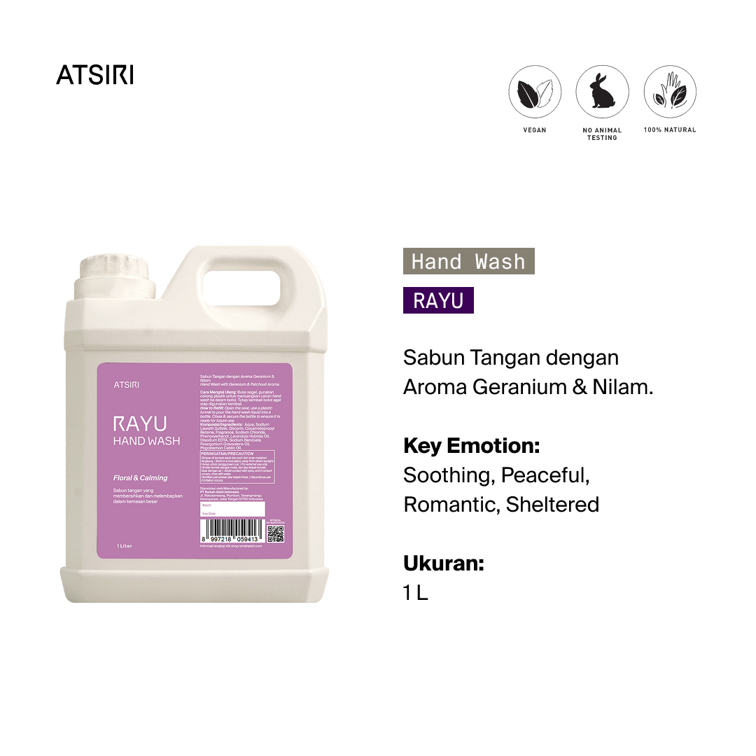 Rayu Hand Wash by Rumah Atsiri