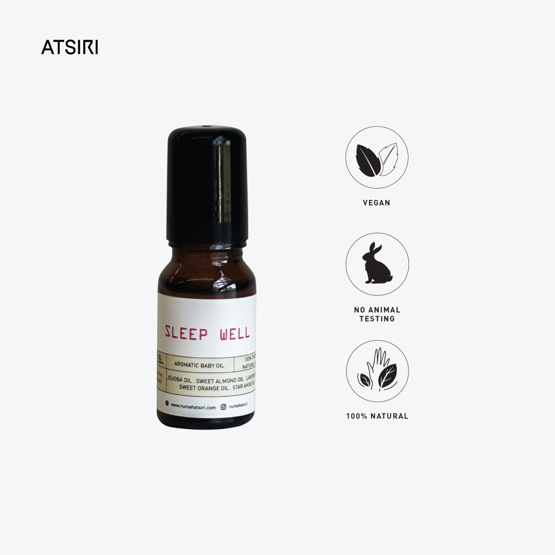 Sleep Well Aromatic Diluted Baby Oil by Rumah Atsiri