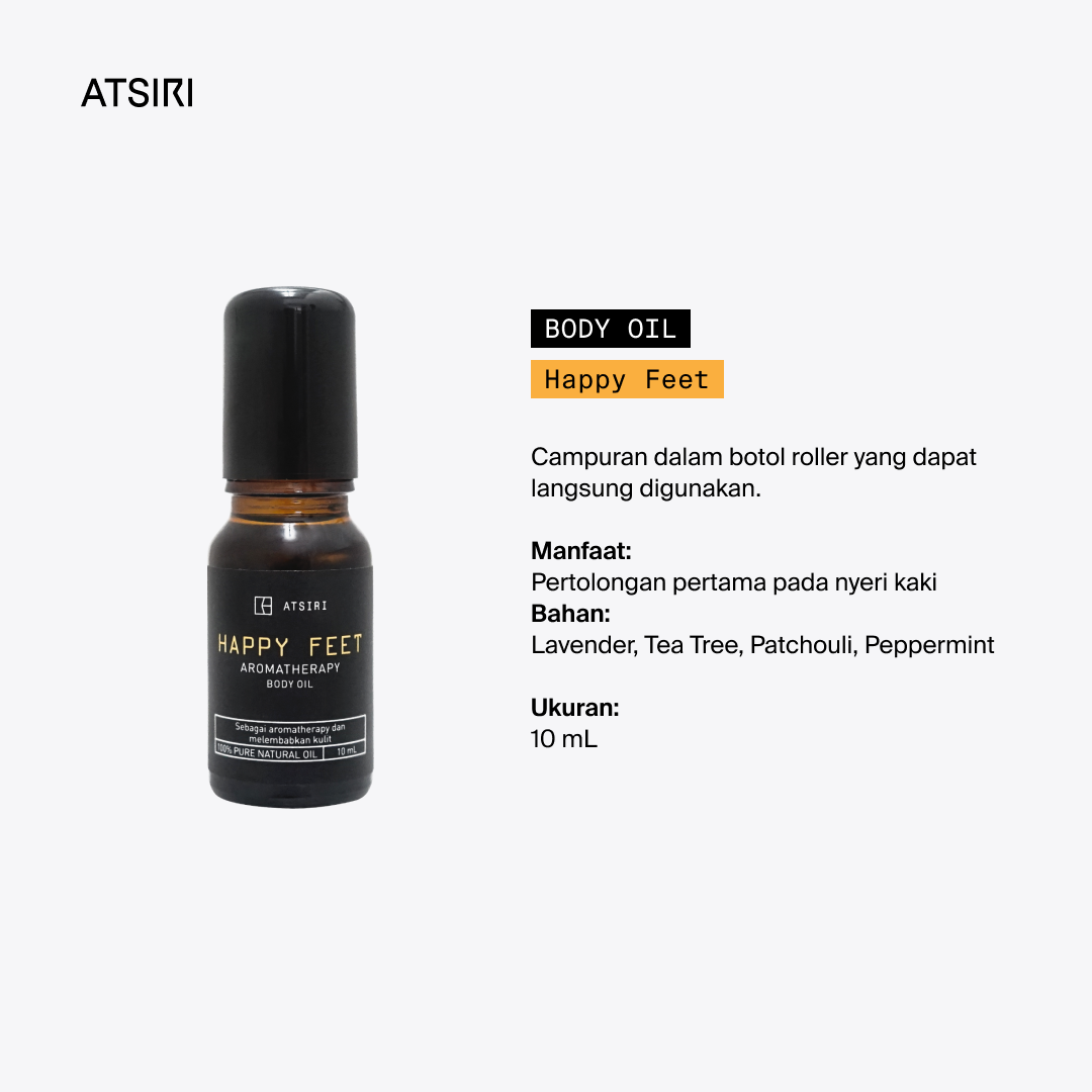 Happy Feet Diluted Oil Blend by Rumah Atsiri