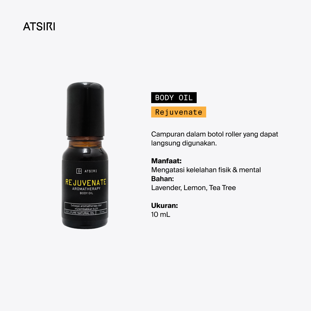 Rejuvenate Diluted Oil Blend by Rumah Atsiri