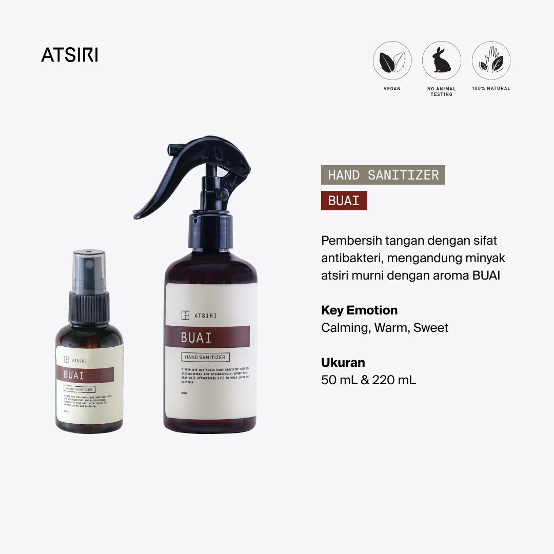 Buai Hand Sanitizer by Rumah Atsiri