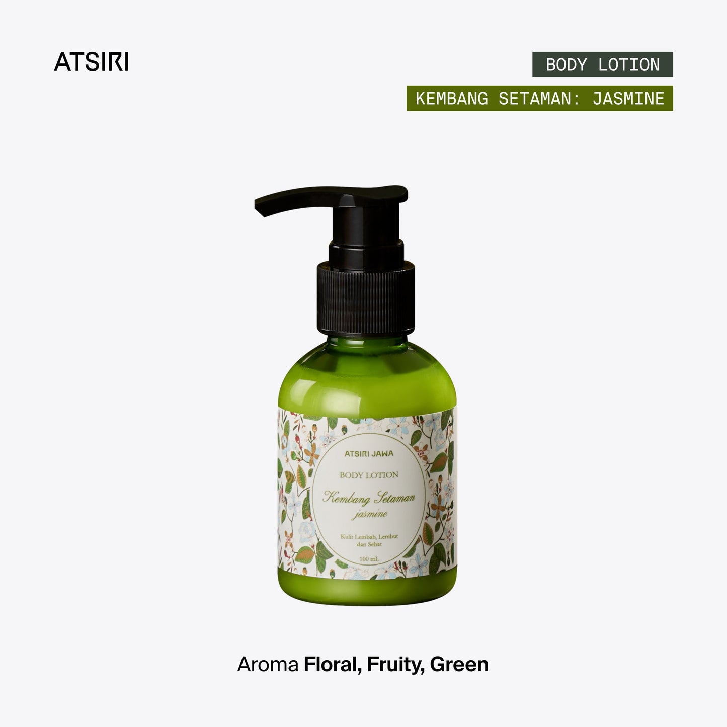 Jasmine Kembang Setaman Body Lotion by Atsiri Jawa
