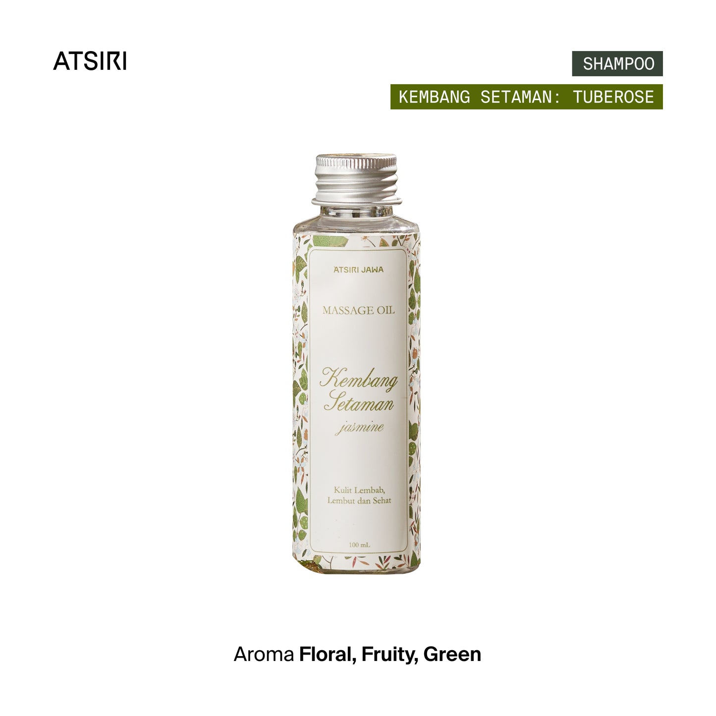 Jasmine Kembang Setaman Massage Oil by Atsiri Jawa