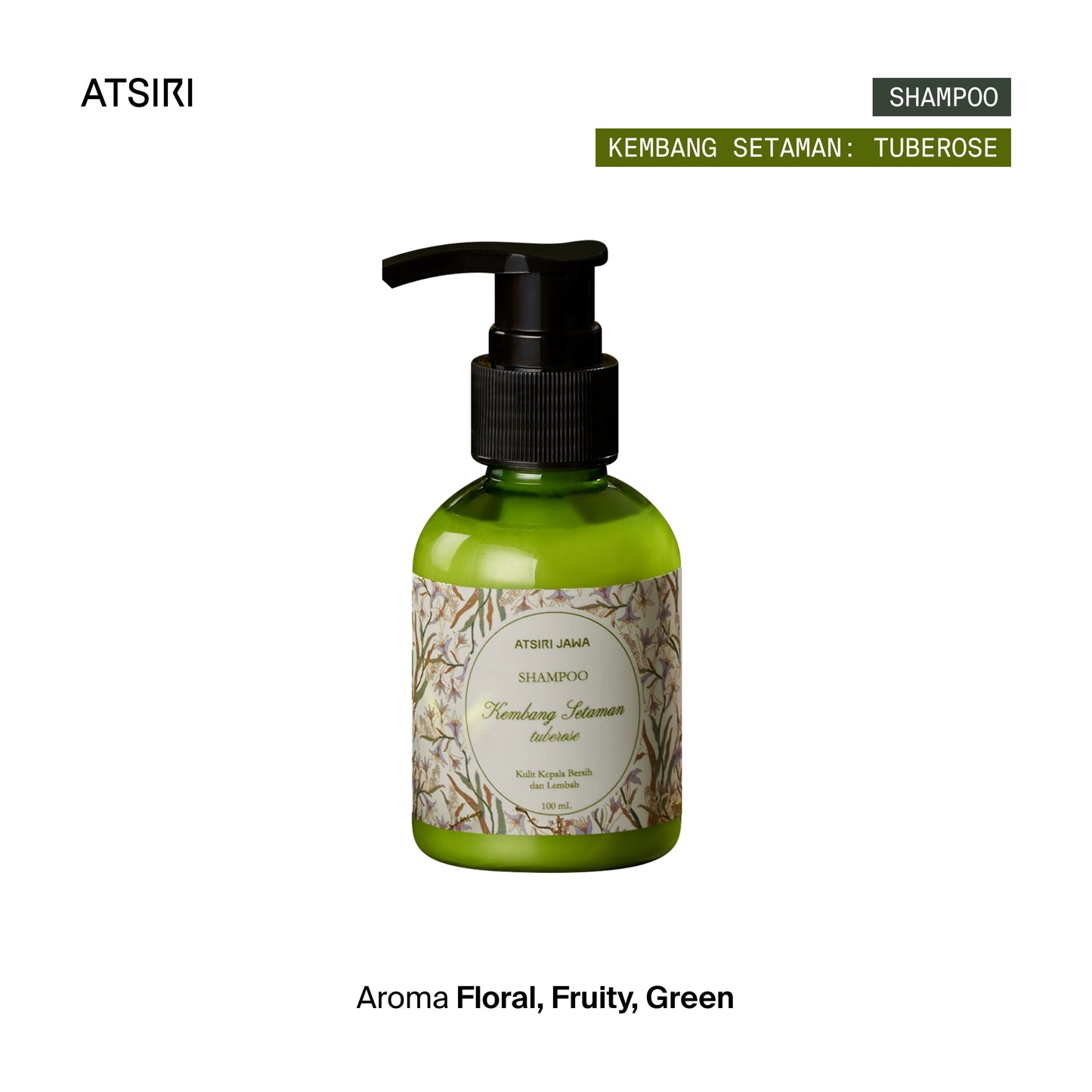 Tuberose Kembang Setaman Shampoo by Atsiri Jawa