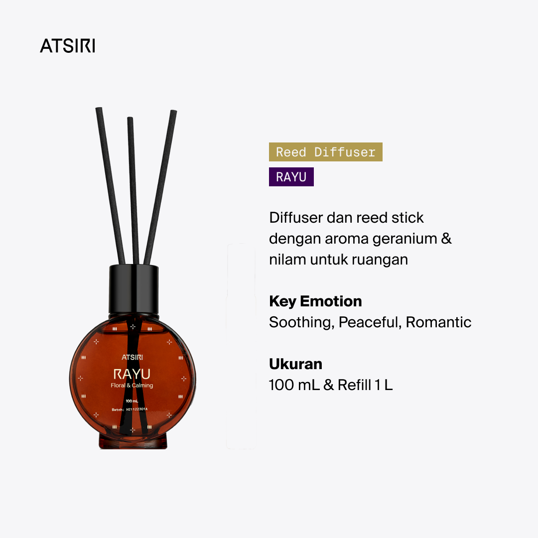 Rayu Reed Diffuser by Rumah Atsiri