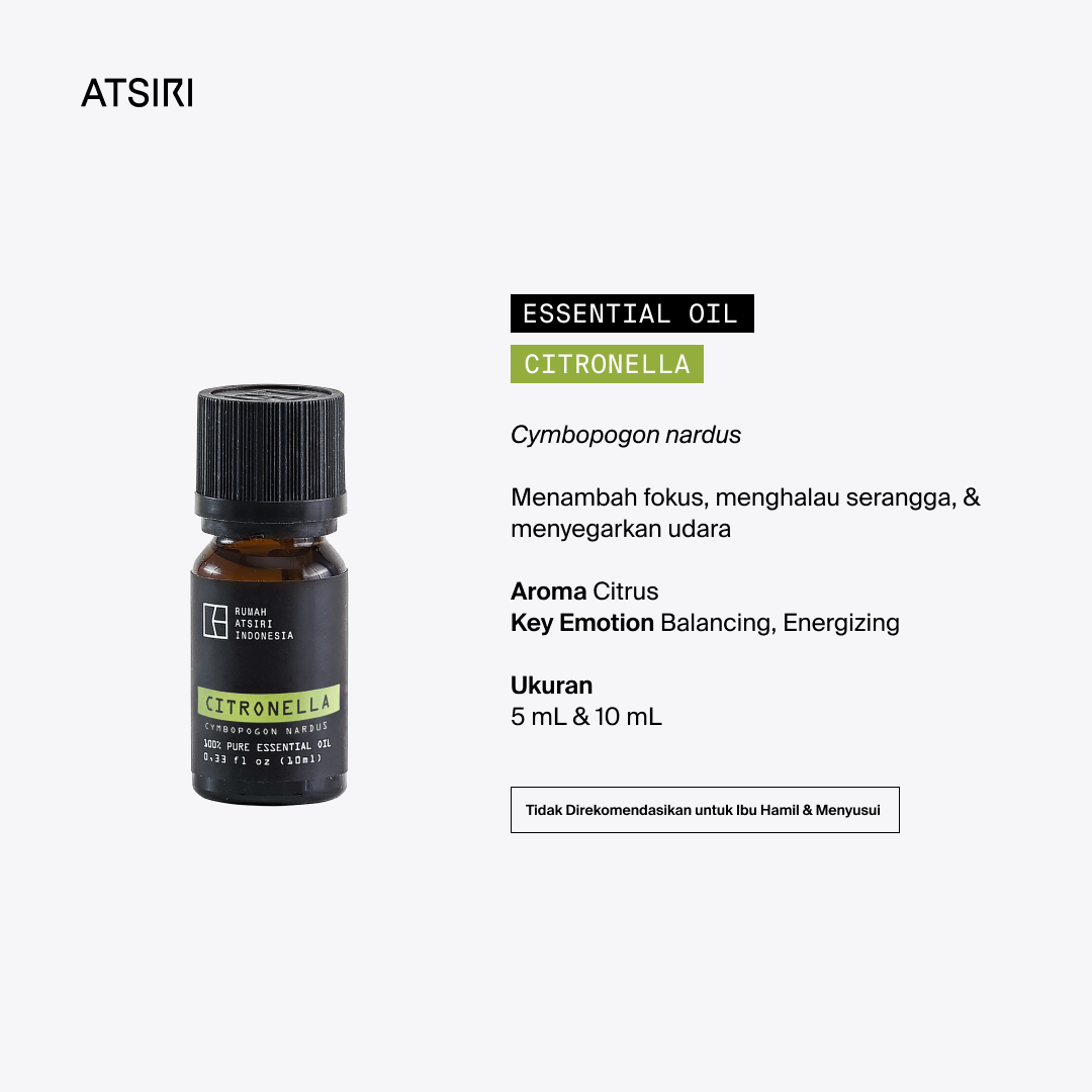 Citronella Essential Oil by Rumah Atsiri