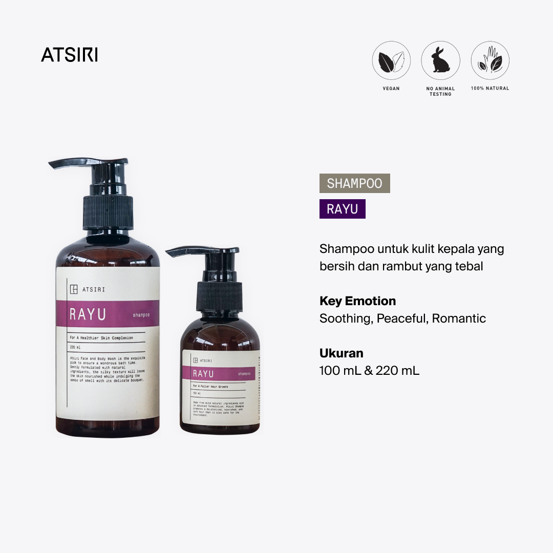 Rayu Shampoo by Rumah Atsiri