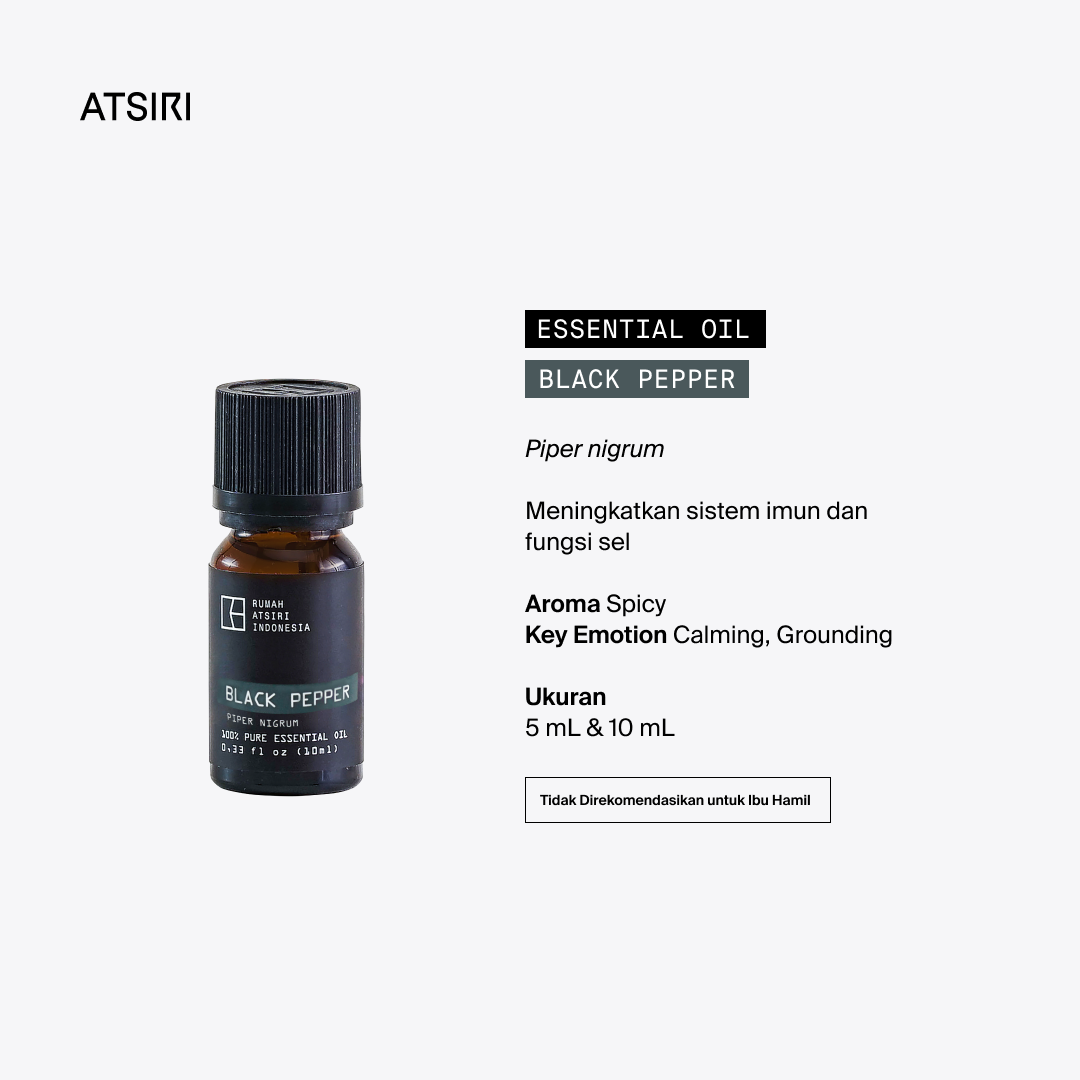 Black Pepper Essential Oil by Rumah Atsiri