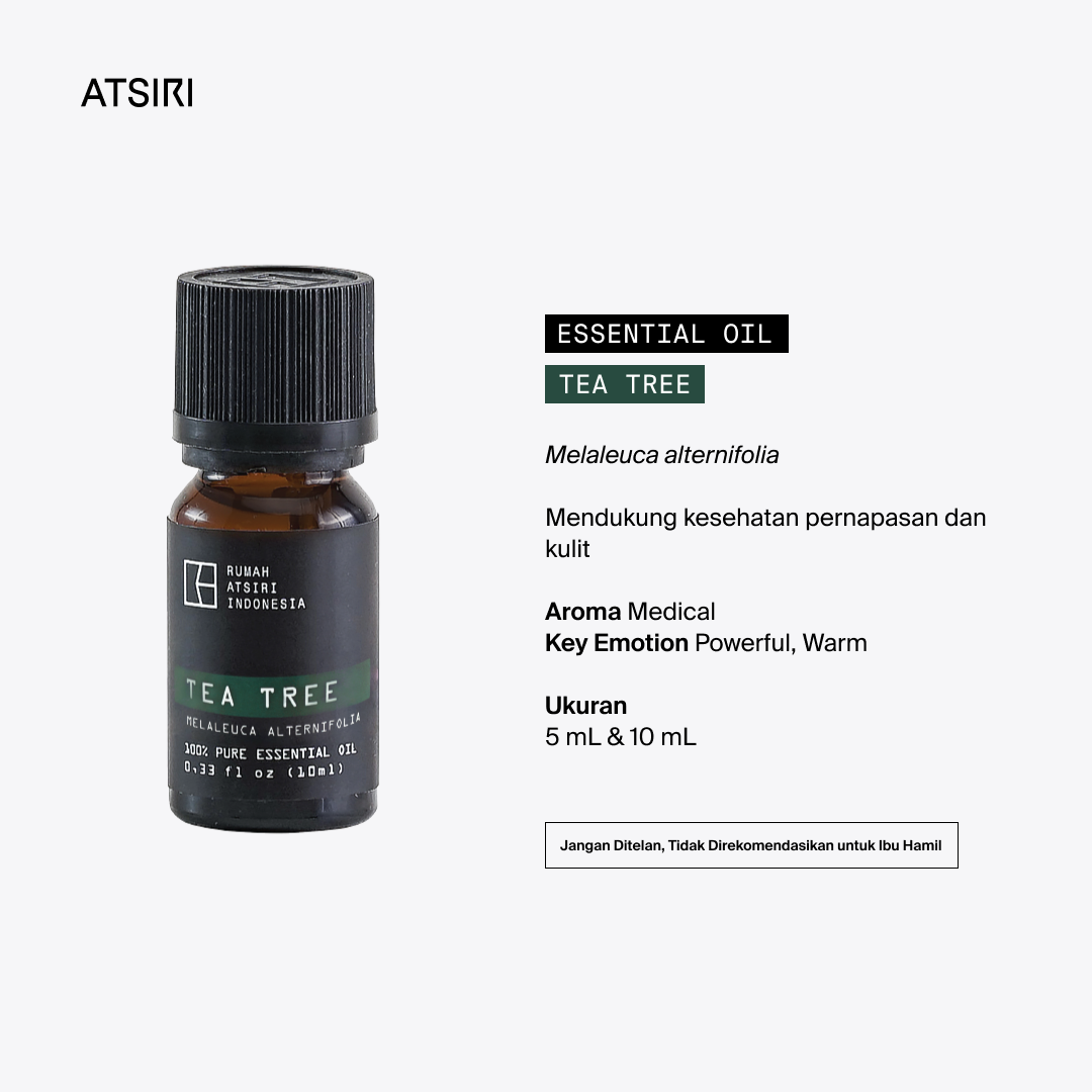 Tea Tree Essential Oil by Rumah Atsiri