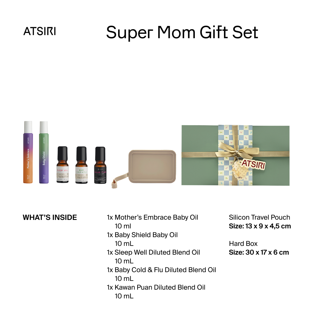 Rumah Atsiri Super Mom Gift Set Hadiah Ibu Hamil Dan Anak