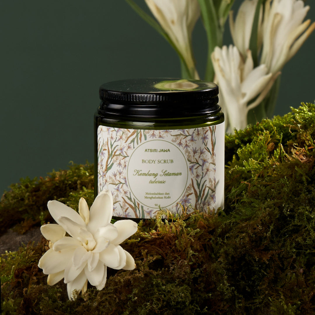 Tuberose Kembang Setaman Body Scrub by Atsiri Jawa