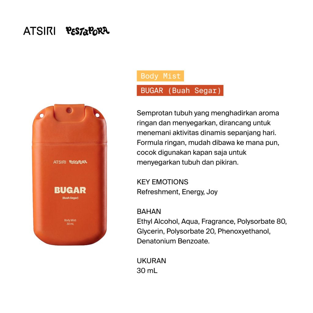 ATSIRI X Pestapora 2026 Body Mist Pocket