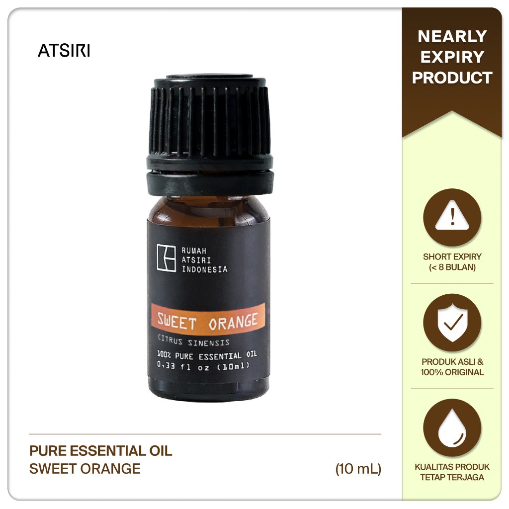 ATSIRI NEAR EXP Essential Oil Sweet Orange 10mL EXP dibawah 8 Bulan