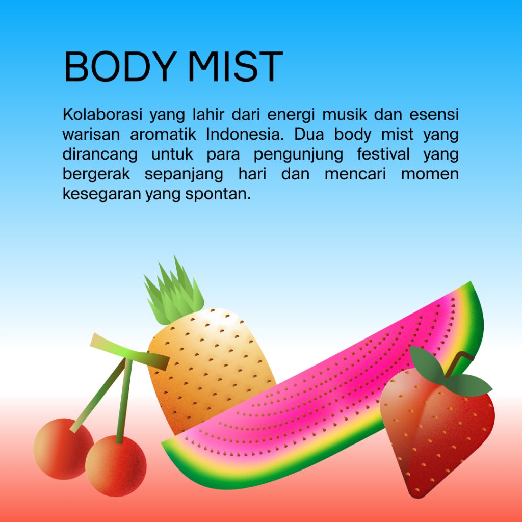 ATSIRI X Pestapora 2026 Body Mist Pocket